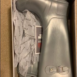 Bamboo Rain Grey Rubber boots